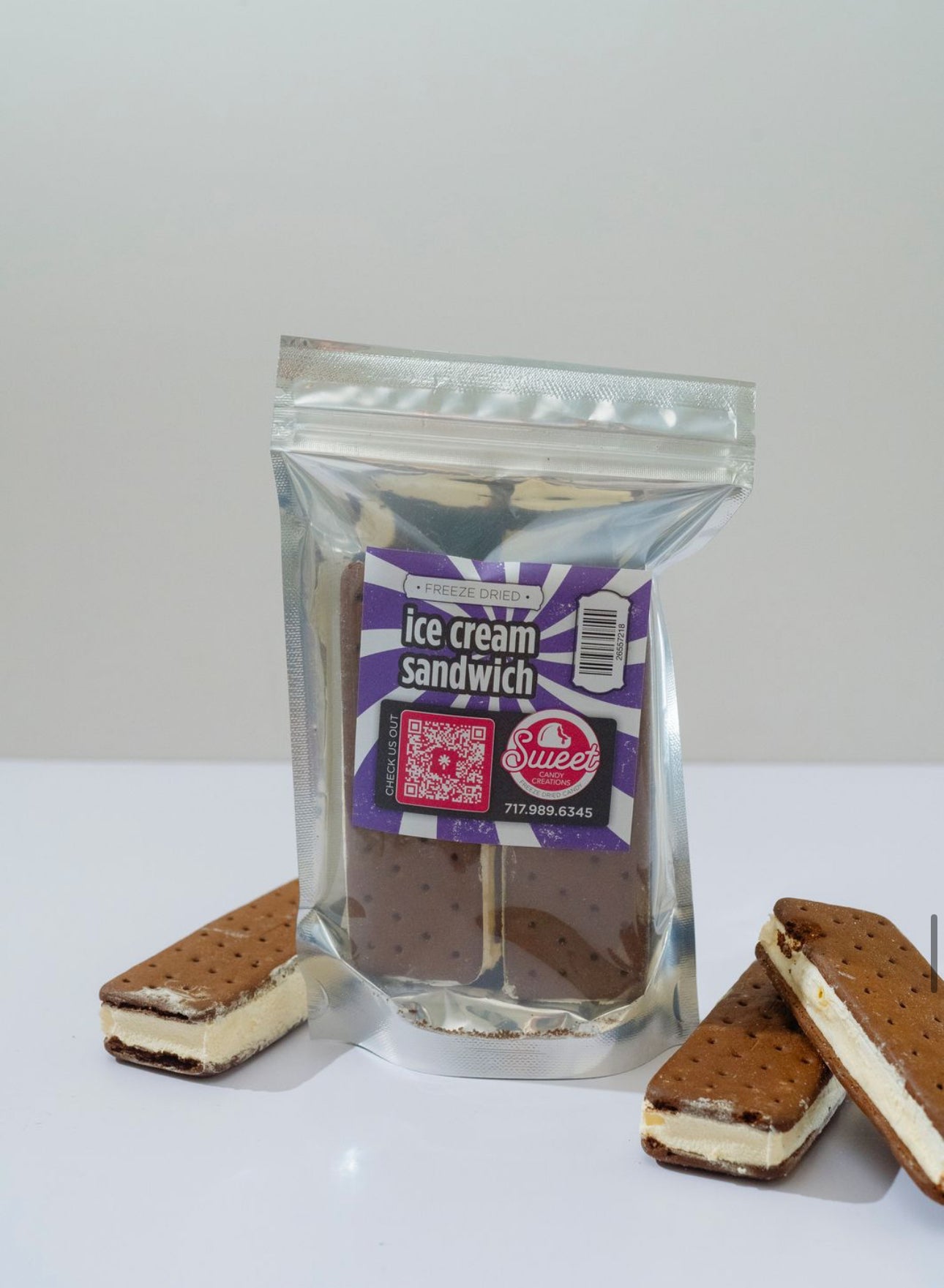 Freeze Dried Ice Cream Sandwiches